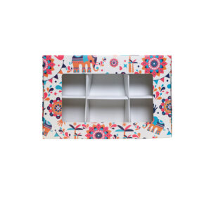 MULTI ELEPHANT - 6 PARTITION BOX