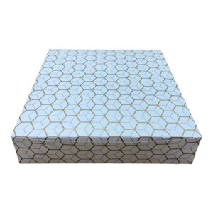 WHITE GOLD - SQUARE BOX