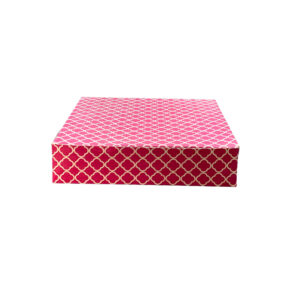 RED KHAKHI - SQUARE BOX