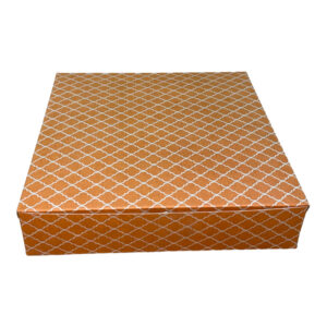 ORANGE KHAKHI - SQUARE BOX