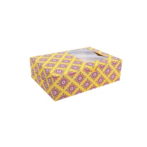 YELLOW SUNFLOWER - SMALL BROWNIE BOX