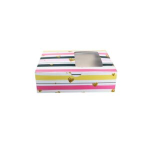 PINK HEART - SMALL BROWNIE BOX