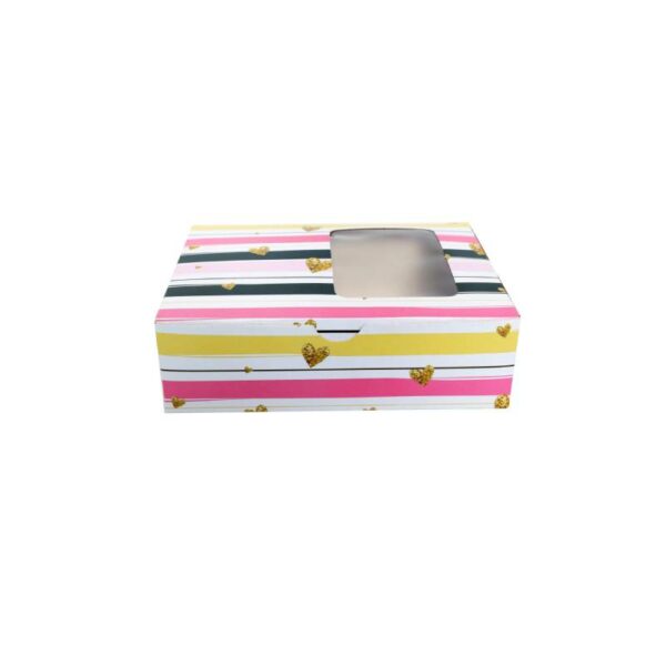 PINK HEART - SMALL BROWNIE BOX