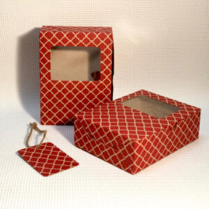 RED KHAKI - SMALL BROWNIE BOX