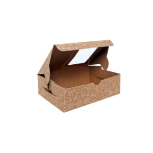BROWN-WHITE - SMALL BROWNIE BOX