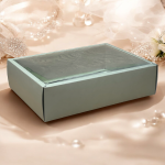 HAMPER BOX - D-GREEN (Large : 11"x 8"x 3")