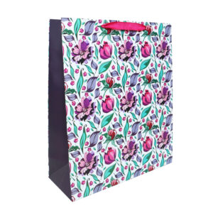 PURPLE FLOWER- GIFT BAG