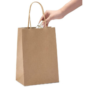 BROWN-SHOPPING BAG