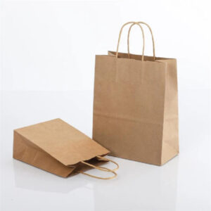 BROWN-SHOPPING BAG
