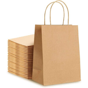 BROWN-SHOPPING BAG