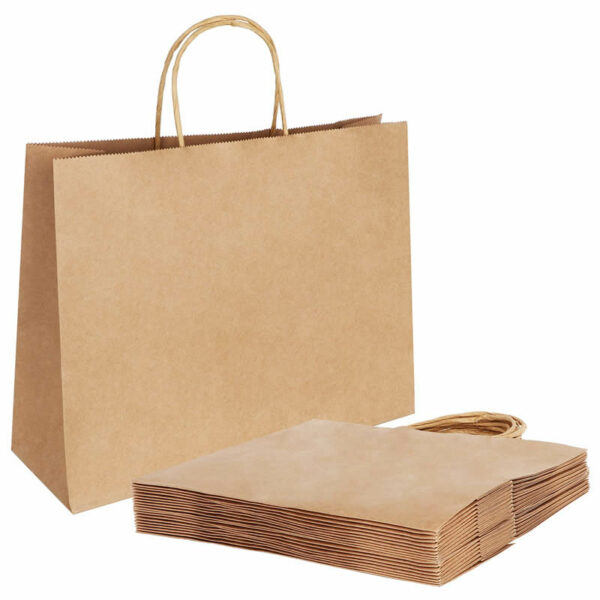 BROWN-SHOPPING BAG