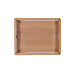 BROWN - LARGE HAMPER BOX