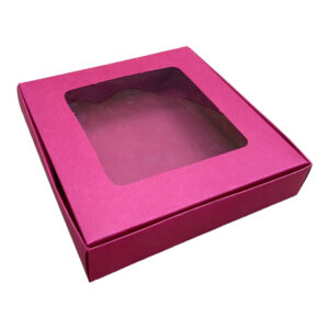 RED PLAIN - QUICHE BOX