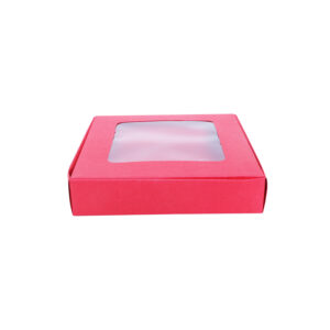 RED PLAIN - QUICHE BOX