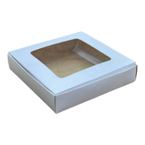 WHITE - QUICHE BOX