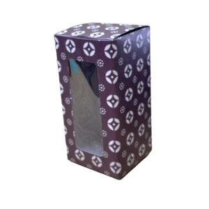 MAUVE STAR - CANDLE COOKIE BOX