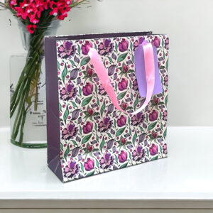 PURPLE FLOWER- GIFT BAG