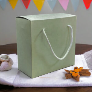 L-GREEN- 4 JAR HAMPER BOX