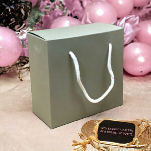 D- GREEN- 4 JAR HAMPER BOX