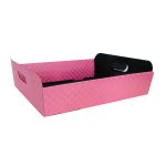 3PLY LEAFING TRAY - PINK (Small:12"X10"X3")