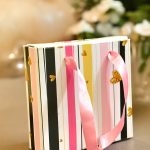 HAMPER BOX BAG -PINK HEART (SMALL : 4"x4"x1.5")